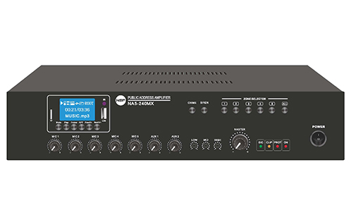 5 Zone Mixer Amplifier with USB/SD/FM/Bluetooth